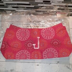 Nwt Thirty One Pink J firred purse skirt